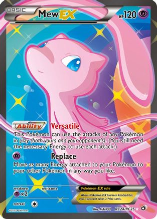 [PKM-R] Mew EX (RC24/RC25) [Black & White: Legendary Treasures]