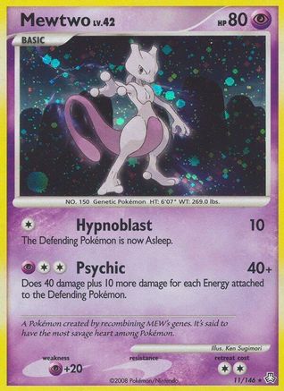 [PKM] Mewtwo (11/146) [Diamond & Pearl: Legends Awakened]