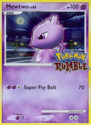 [PKM-R] Mewtwo (9/16) [PokÃƒÂ©mon Rumble]