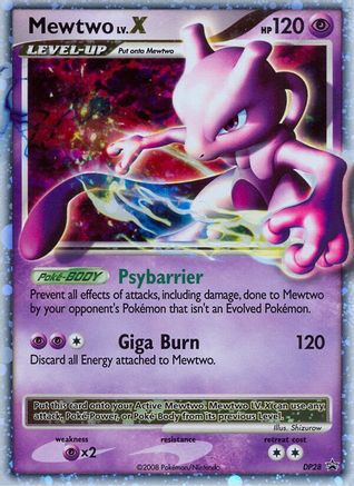 [PKM-R] Mewtwo LV.X (DP28) [Diamond & Pearl: Black Star Promos]