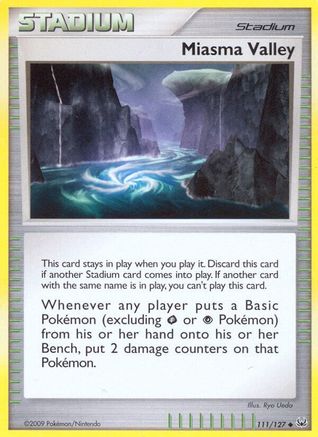 [PKM] Miasma Valley (111/127) [Platinum: Base Set]