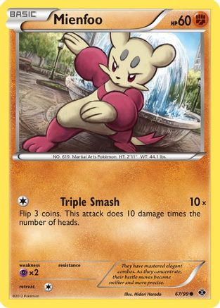 [PKM] Mienfoo (67/99) [Black & White: Next Destinies]