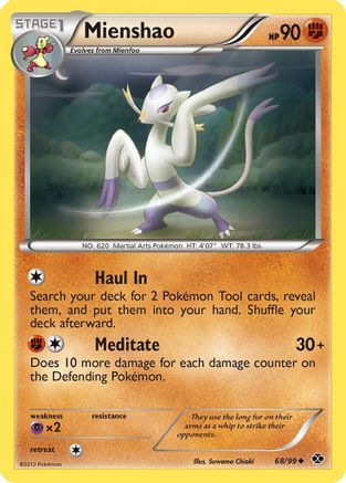 [PKM] Mienshao (68/99) [Black & White: Next Destinies]