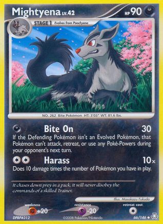 [PKM] Mightyena (66/146) [Diamond & Pearl: Legends Awakened]