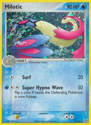 [PKM-R] Milotic (8/106) (Stamped) [EX: Emerald]