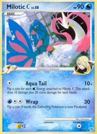 [PKM] Milotic C (35/147) [Platinum: Supreme Victors]