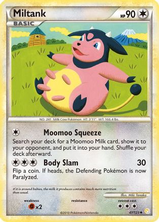 [PKM] Miltank (47/123) [HeartGold & SoulSilver: Base Set]