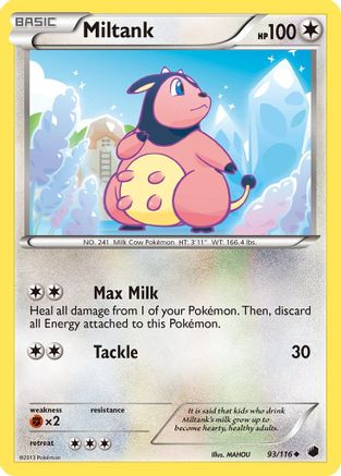 [PKM-C] Miltank (93/116) [Black & White: Plasma Freeze]