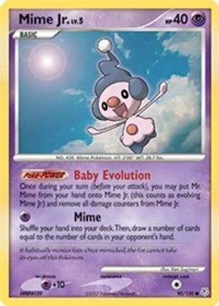 [PKM] Mime Jr. (90/130) [Diamond & Pearl: Base Set]