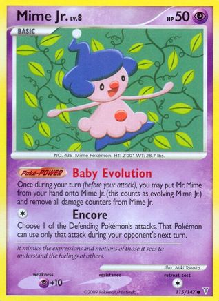 [PKM] Mime Jr. (115/147) [Platinum: Supreme Victors]