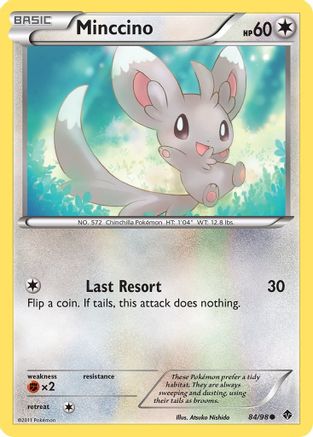 [PKM] Minccino (84/98) [Black & White: Emerging Powers]