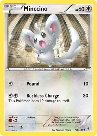 [PKM] Minccino (109/124) [Black & White: Dragons Exalted]