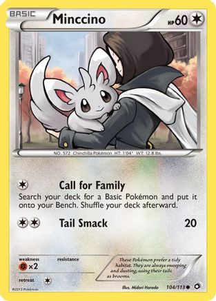 [PKM-C] Minccino (104/113) [Black & White: Legendary Treasures]