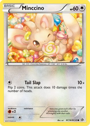 [PKM-C] Minccino (RC18/RC25) [Black & White: Legendary Treasures]