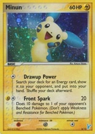 [PKM] Minun (6/12) [EX: Trainer Kit 2 - Minun]