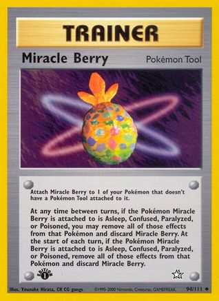[PKM] Miracle Berry (94/111) [Neo Genesis 1st Edition]