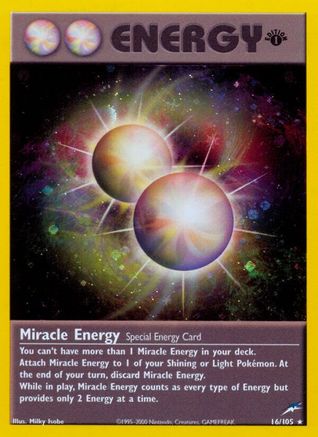 [PKM] Miracle Energy (16/105) [Neo Destiny 1st Edition]