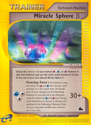 [PKM] Miracle Sphere Beta (130/144) [Skyridge]