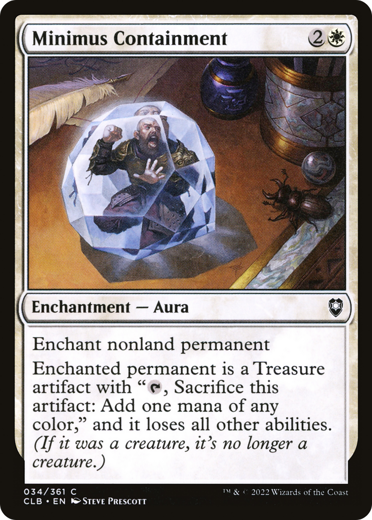{C} Minimus Containment [Commander Legends: Battle for Baldur's Gate][CLB 034]
