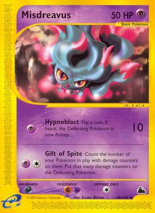 [PKM] Misdreavus (39/144) [Skyridge]