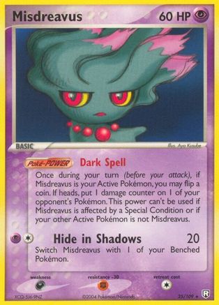 [PKM] Misdreavus (25/109) [EX: Team Rocket Returns]