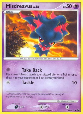 [PKM] Misdreavus (83/127) [Platinum: Base Set]