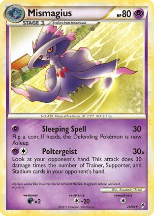 [PKM-R] Mismagius (28/95) [HeartGold & SoulSilver: Call of Legends]