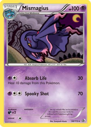 [PKM] Mismagius (58/113) [Black & White: Legendary Treasures]