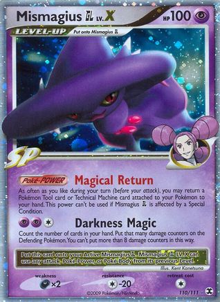 [PKM-R] Mismagius GL LV.X (110/111) [Platinum: Rising Rivals]