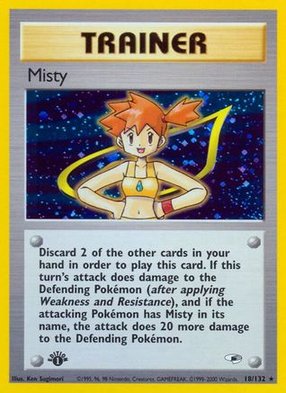 [TR] Misty (18/132) [Gym Heroes 1st Edition]
