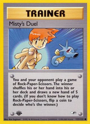 [PKM] Misty's Duel (123/132) [Gym Heroes 1st Edition]