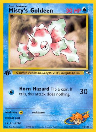 [PKM] Misty's Goldeen (30/132) [Gym Heroes 1st Edition]