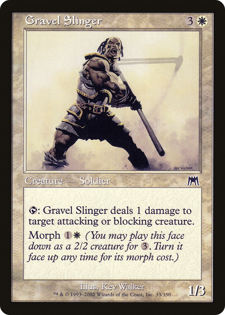 {C} Gravel Slinger [Onslaught][ONS 033]