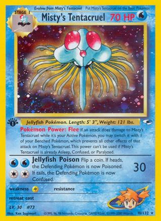 [PKM] Misty's Tentacruel (10/132) [Gym Heroes Unlimited]