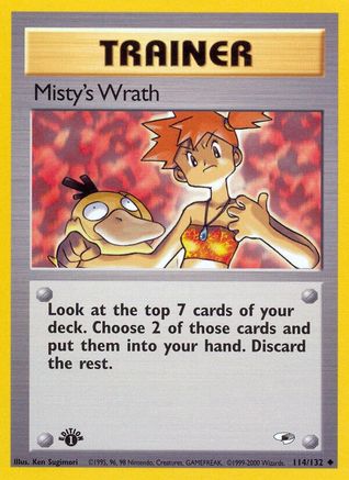 [PKM] Misty's Wrath (114/132) [Gym Heroes 1st Edition]