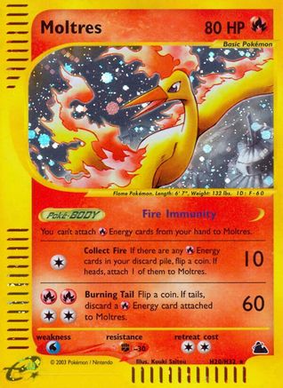 [PKM-R] Moltres (H20/H32) [Skyridge]