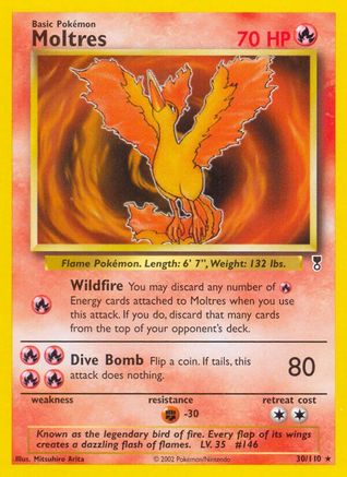 [PKM-R] Moltres (30/110) [Legendary Collection]