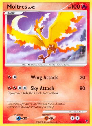 [PKM] Moltres (36/147) [Platinum: Supreme Victors]