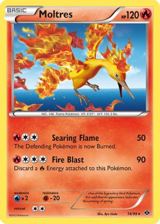 [PKM] Moltres (14/99) [Black & White: Next Destinies]
