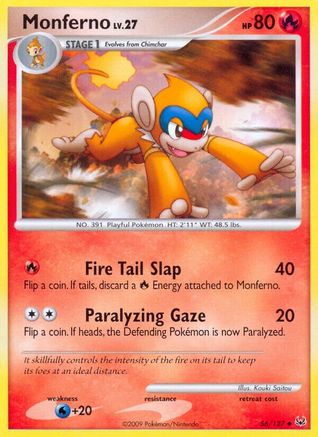 [PKM] Monferno (56/127) [Platinum: Base Set]