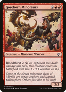 {C} Gorehorn Minotaurs [Archenemy: Nicol Bolas][E01 049]
