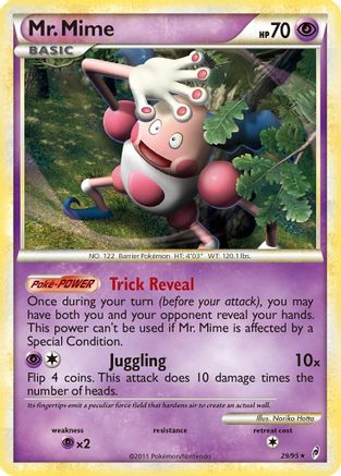 [PKM] Mr. Mime (29/95) [HeartGold & SoulSilver: Call of Legends]