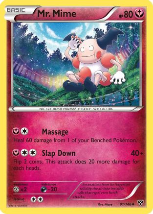 [PKM] Mr. Mime (91/146) [XY: Base Set]