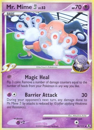 [PKM] Mr. Mime (28/111) [Platinum: Rising Rivals]