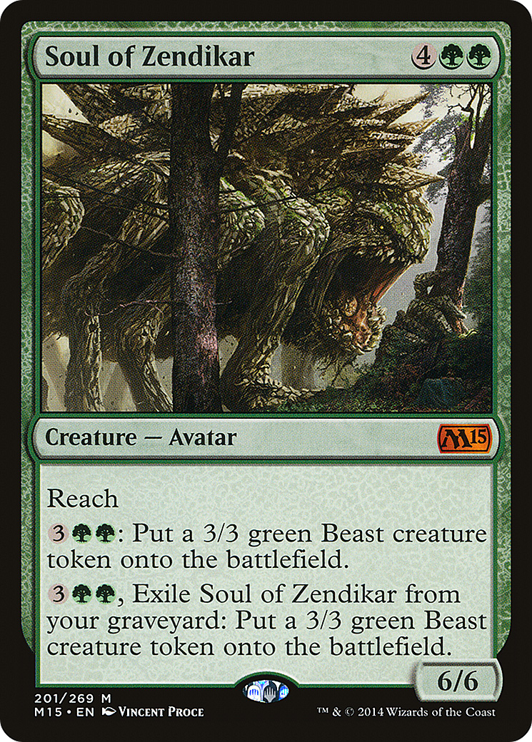 {R} Soul of Zendikar [Magic 2015][M15 201]