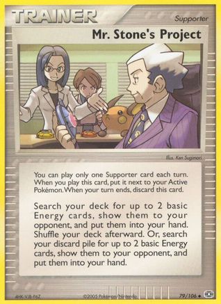 [TR] Mr. Stone's Project (79/106) (Stamped) [EX: Emerald]