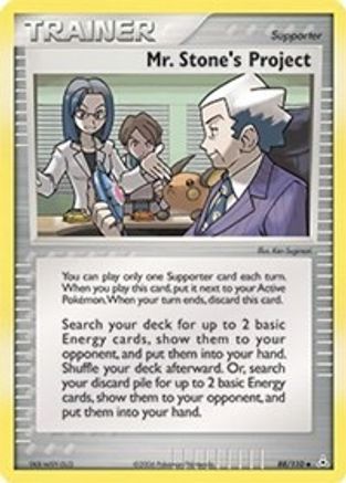 [PKM] Mr. Stone's Project (88/110) (Stamped) [EX: Holon Phantoms]