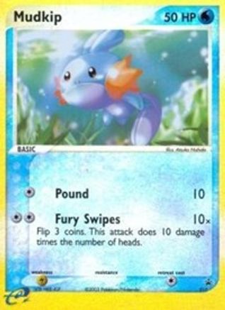 [PKM-R] Mudkip (010) [Nintendo: Black Star Promos]