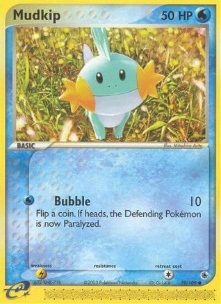 [PKM] Mudkip (59/109) [EX: Ruby & Sapphire]
