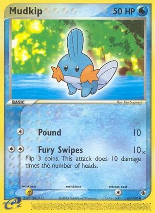 [PKM] Mudkip (60/109) [EX: Ruby & Sapphire]